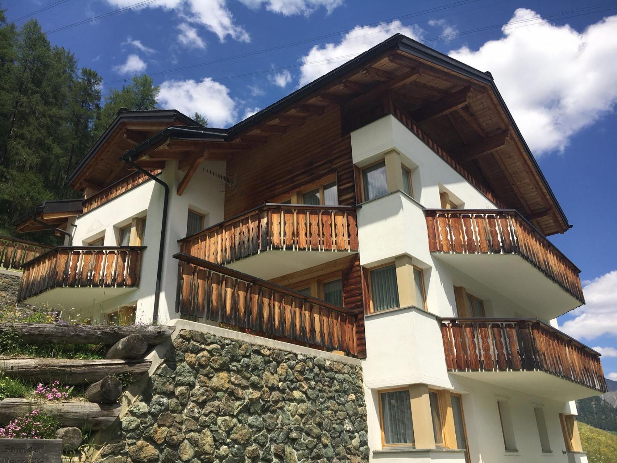 Haus Sprecher Samnaun Kültér fotó